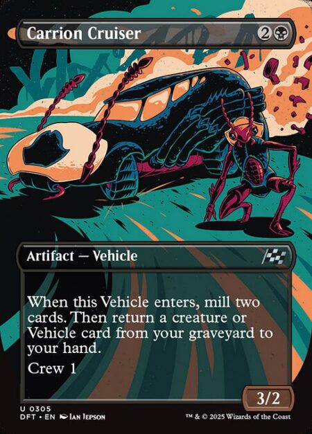 Carrion Cruiser - When this Vehicle enters