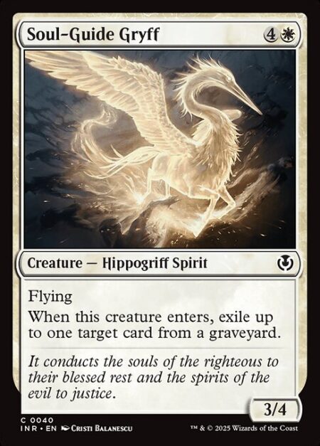 Soul-Guide Gryff - Flying