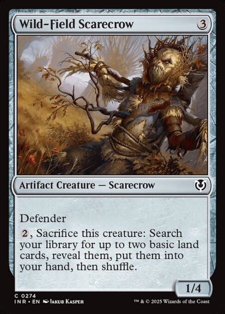 Wild-Field Scarecrow - Defender