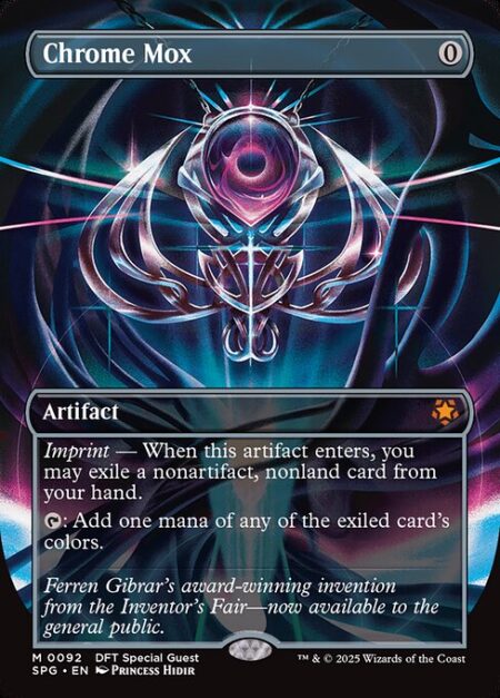 Chrome Mox - Imprint — When this artifact enters