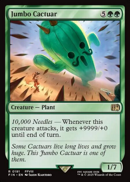 Jumbo Cactuar - 10